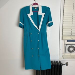 Alexis Fashions Retro 80s 90s Style Dress